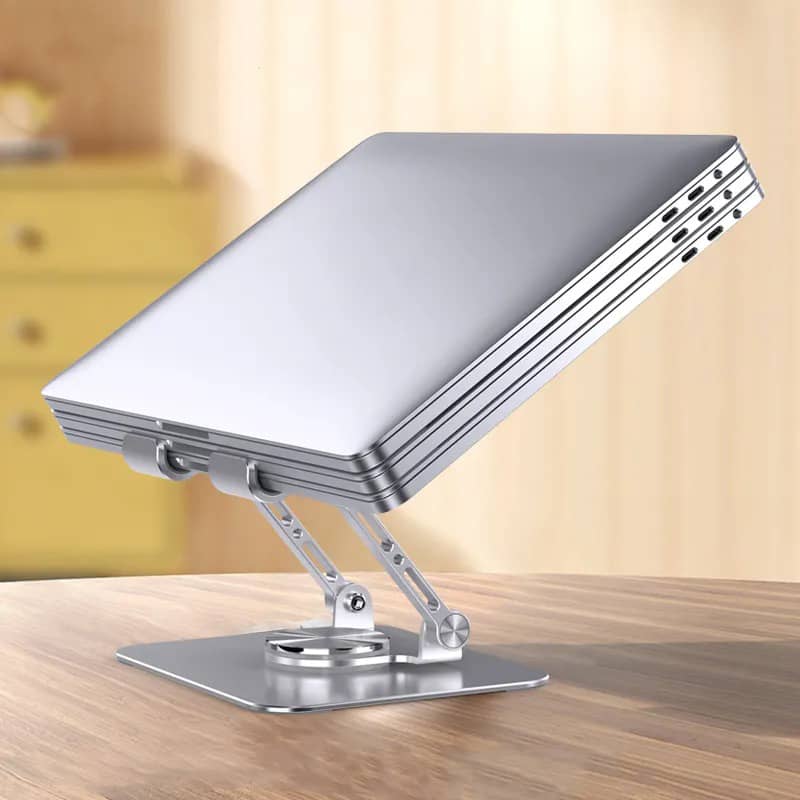 Aluminum-alloy-rotating-desktop-tablet-desktop-flexible-laptop-phone-holder-D2-2