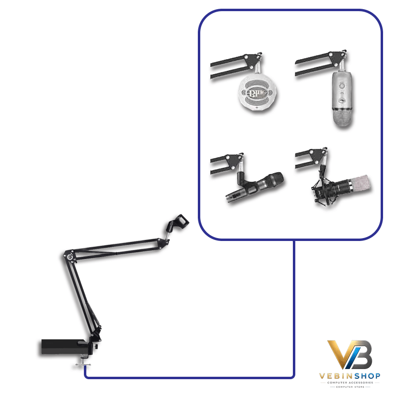 NB-35-PK-S880-Foldable-Microphone-Stand-Arm-Holder
