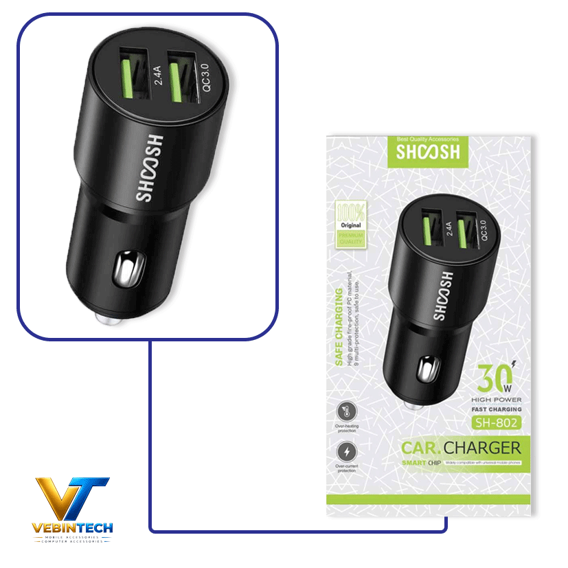 SHOOSH-30W-Cigarette-Lighter-Charger-SHOOSH-SH-802