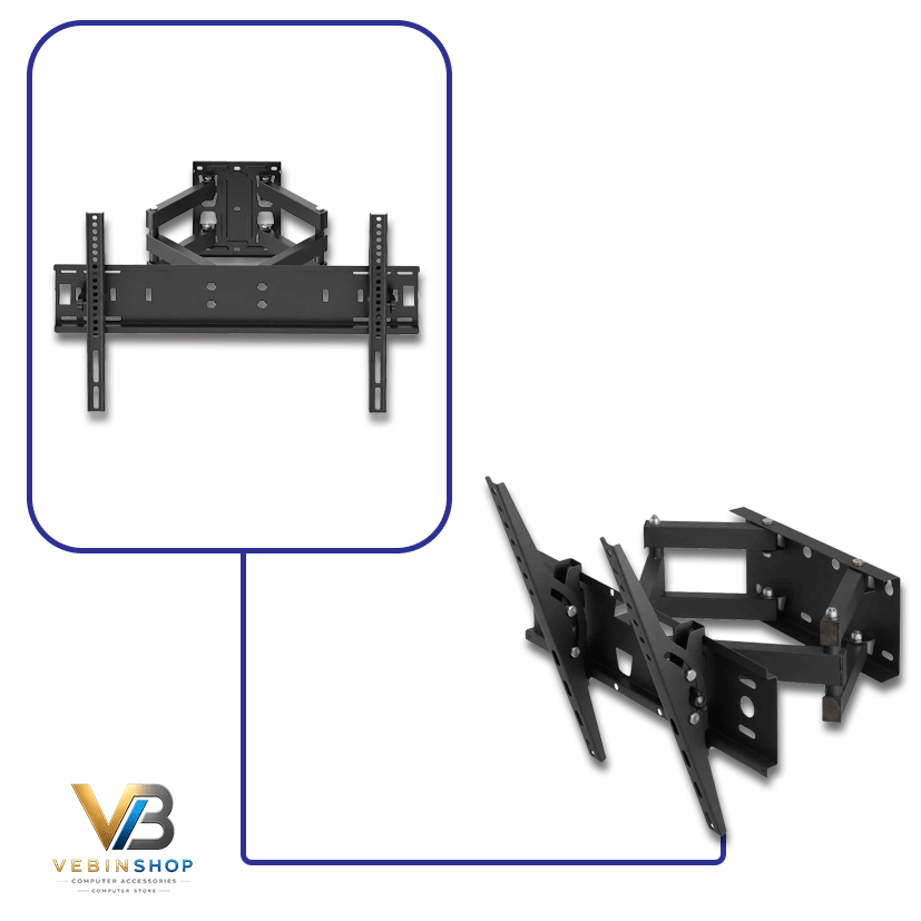 TV-wall-bracket,-double-arm,-43-to-65-inches