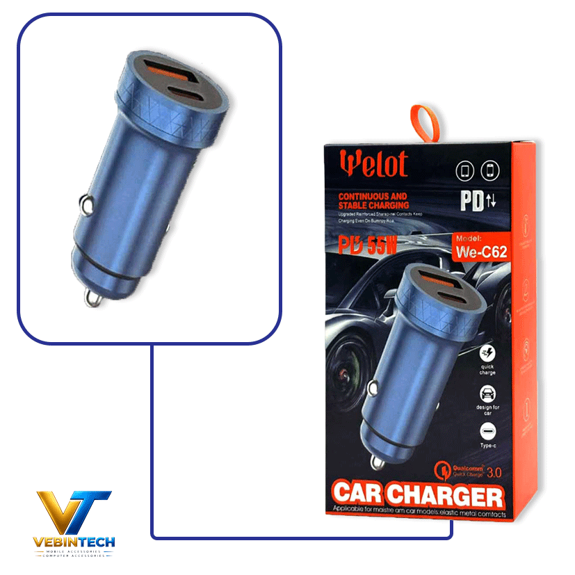 WELOT-WE-C62-55W-PD-Cigarette-Lighter-Charger