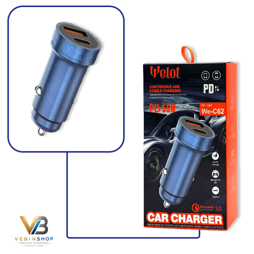 WELOT-WE-C62-55W-PD-Cigarette-Lighter-Charger