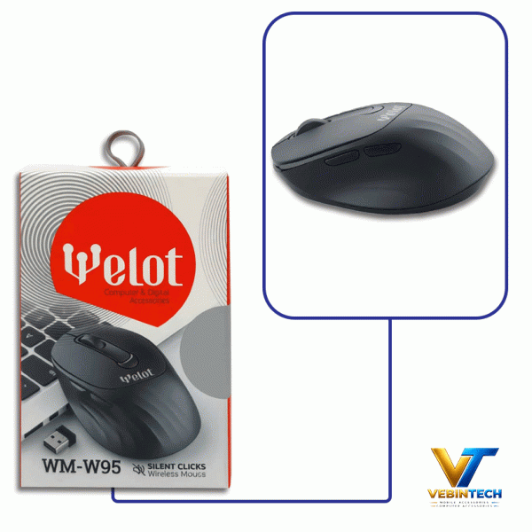 موس وایرلس بی صدا WELOT WM-95 6D