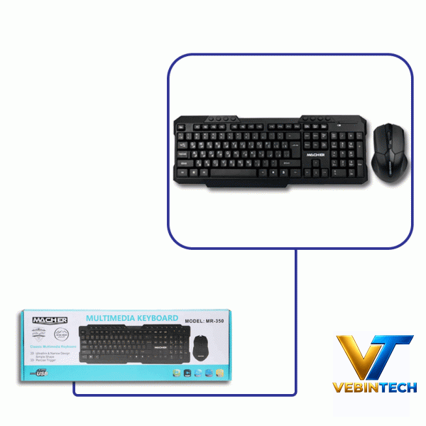 Macher-MR-W415-Wireless-Keyboard-and-Mouse-Se