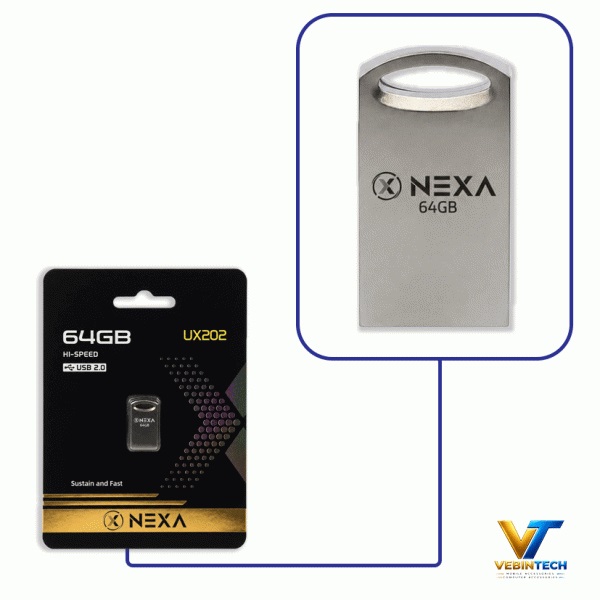 فلش NEXA UX202 USB 2.0 64G