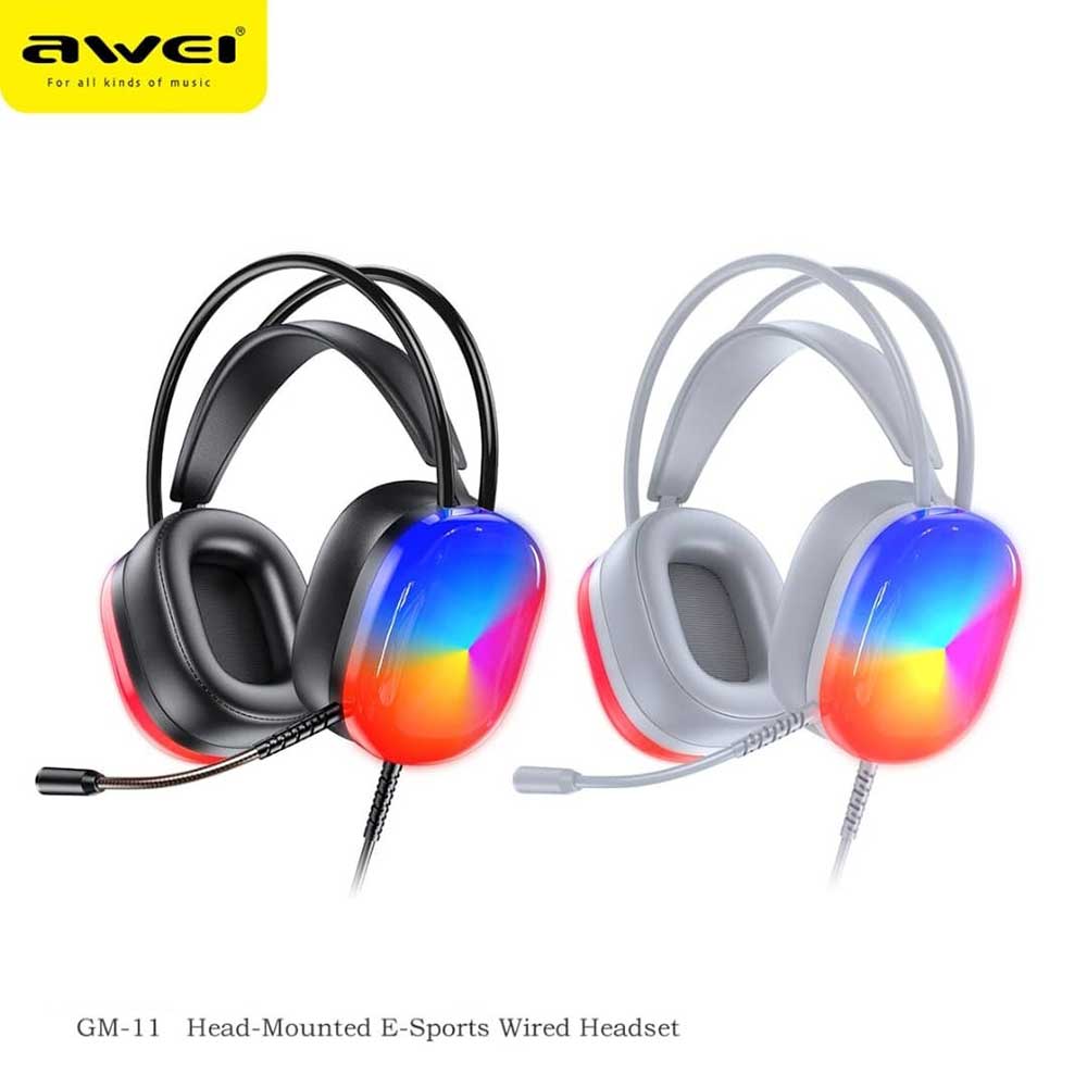 Awei-GM-11-Gaming-Headset-Over-Ear-with-Mic-3.5mm-Jack-Colorful-RGB-Lights-for-PC-Laptop-8