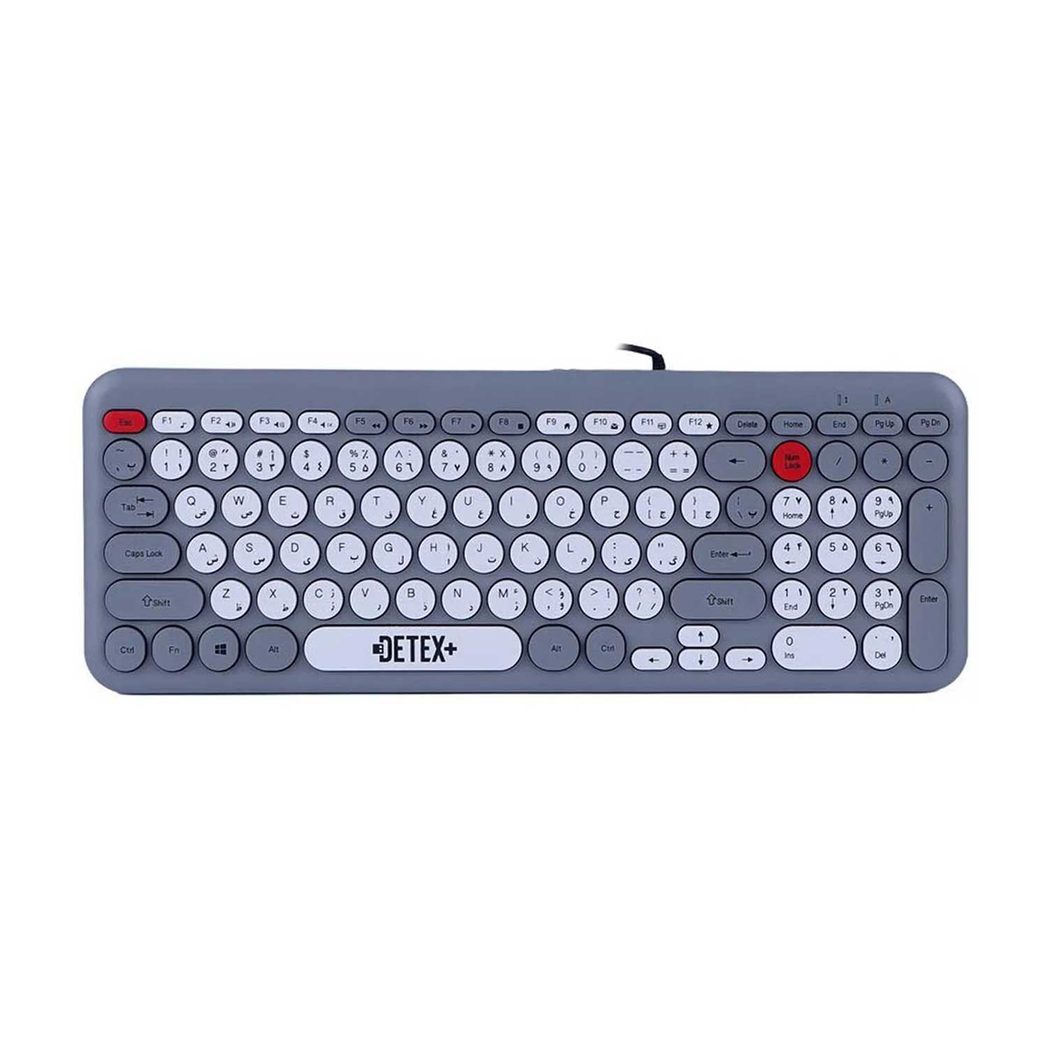 DETEX-DK-703-Memberane-Switch-Fullsize-Keyboard