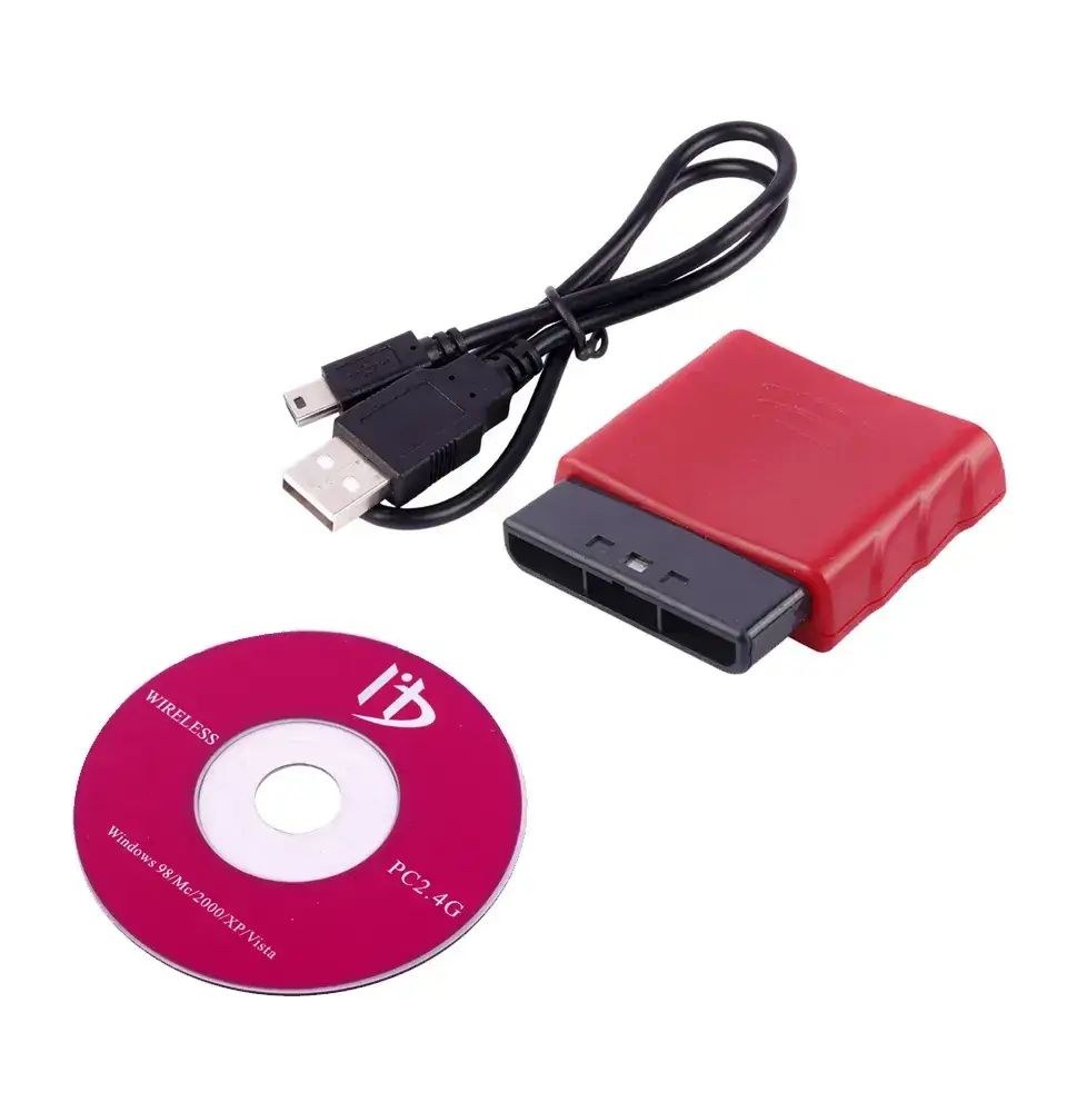 Macher-MR-W63-Portable-2.4G-USB-Wireless-Dual-Vibration-Gamepad-Controller-Joystick-1