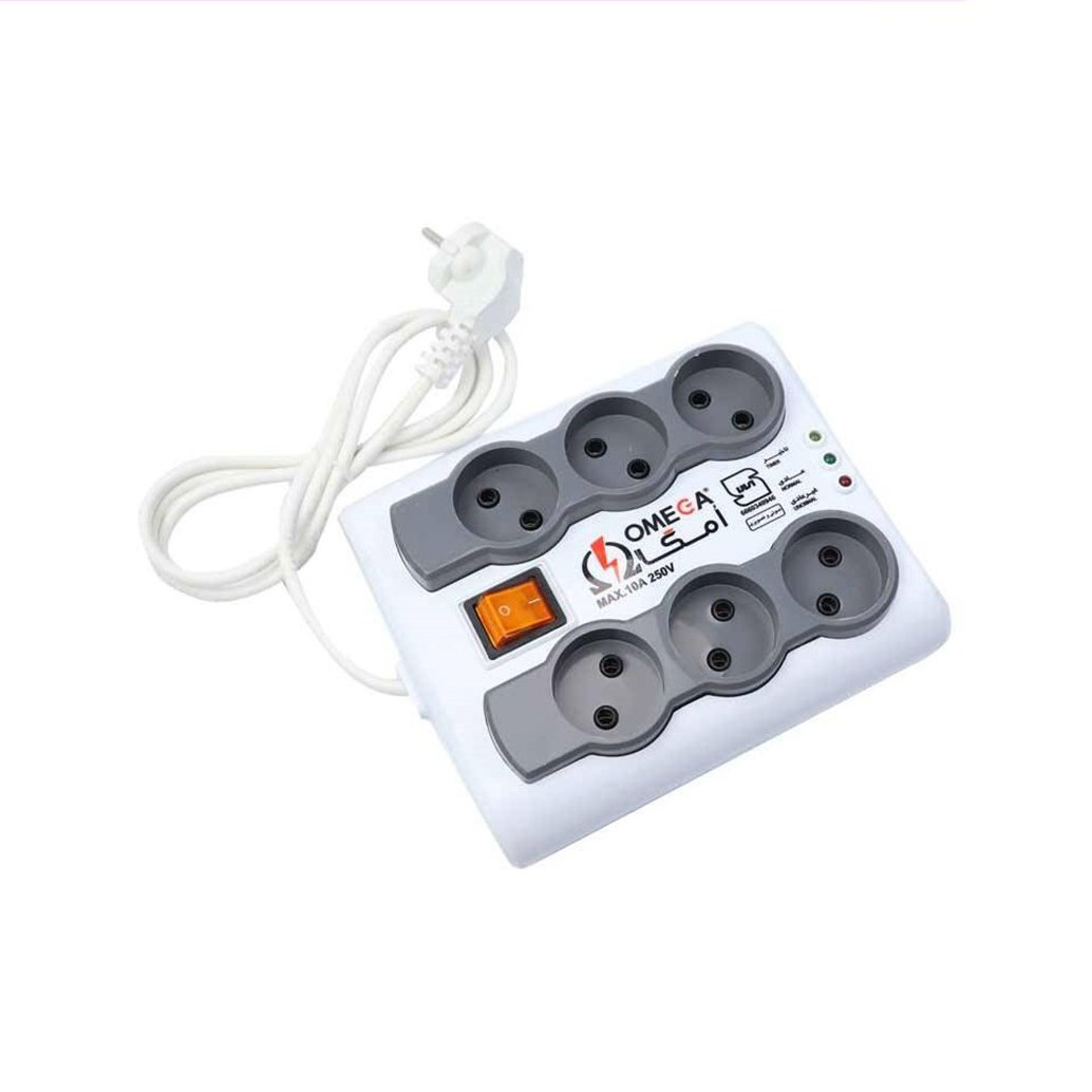 Omega P6000 Omega P6000 6-house 5-meter surge protector