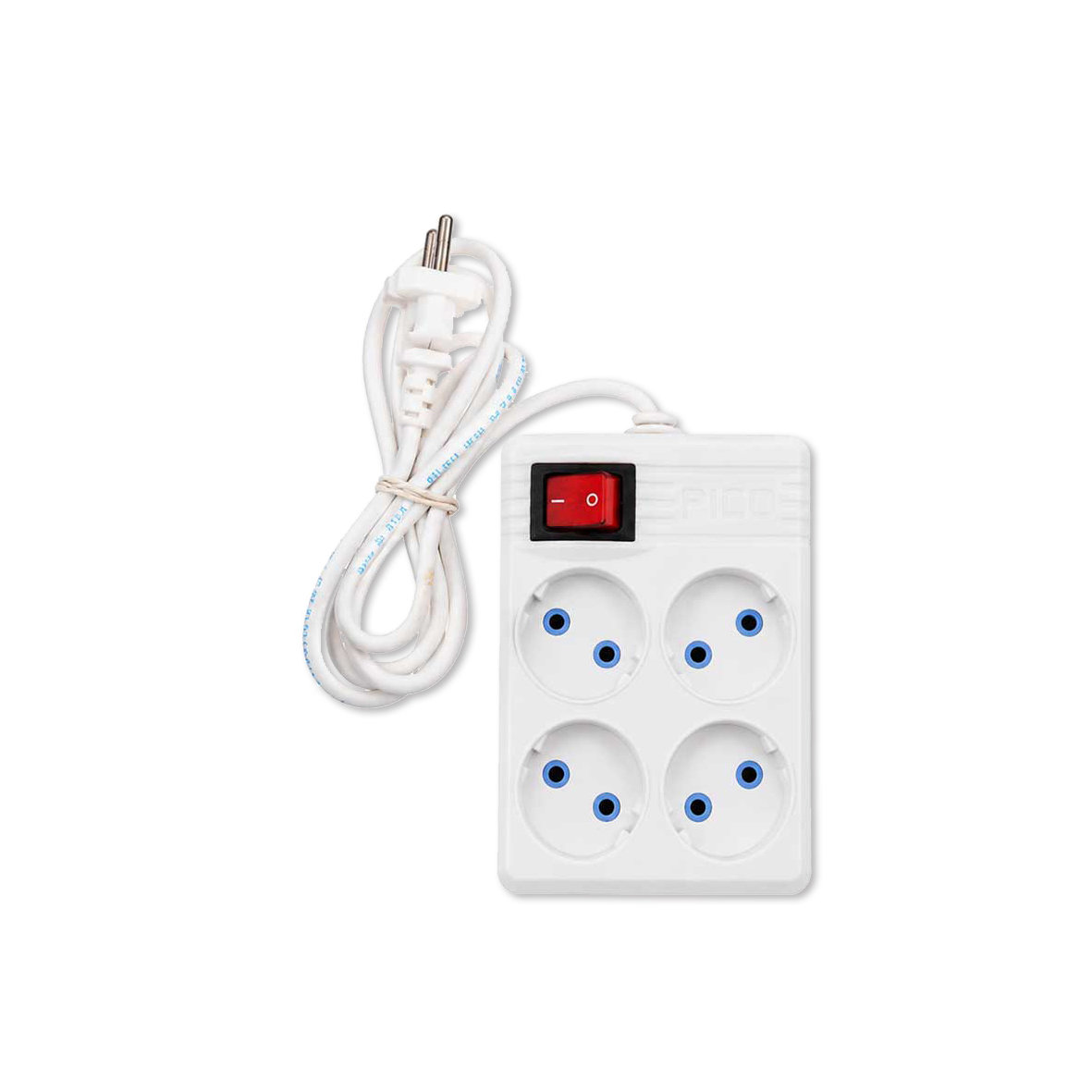 Pico Electric 4-Outlet Power Strip with 1.7m Cable1