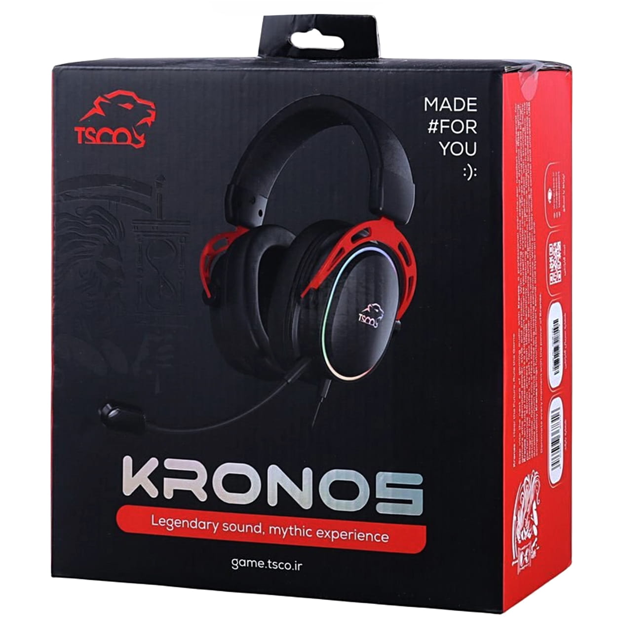 TSCO KRONOS GH 6155 Wired Gaming Headset1