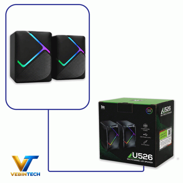 UCOM U526 RGB 2-Piece Speaker