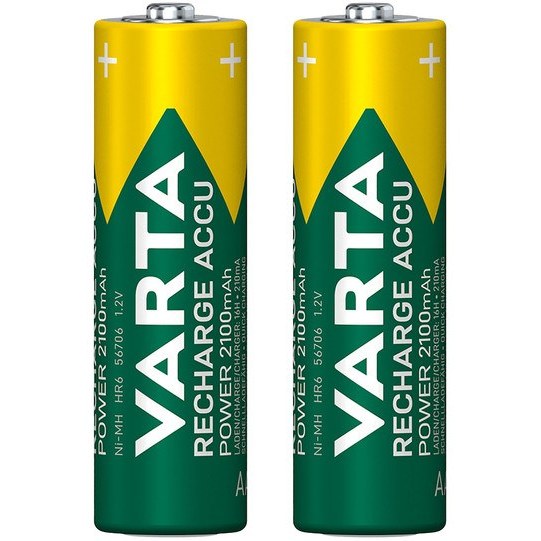 VARTA Accu 2100mAh Rechargeable AA Battery (Pack of 2)4