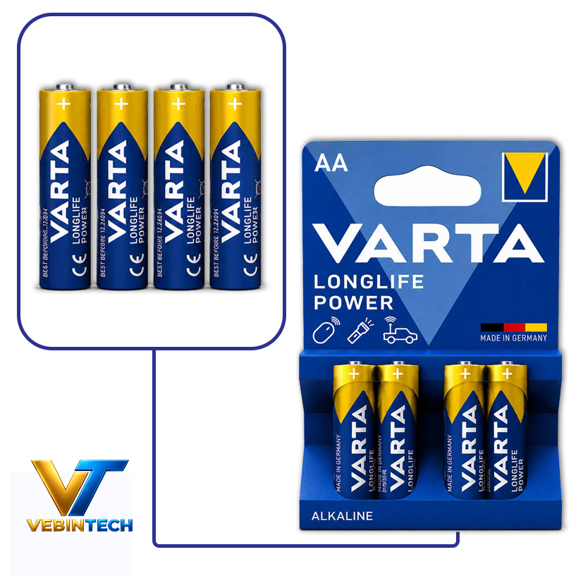 باتری قلم VARTA LONGLIFE POWER بسته 4 عددی