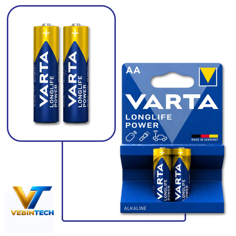 باتری قلم VARTA Long Life Power Alkaline بسته 2 تایی