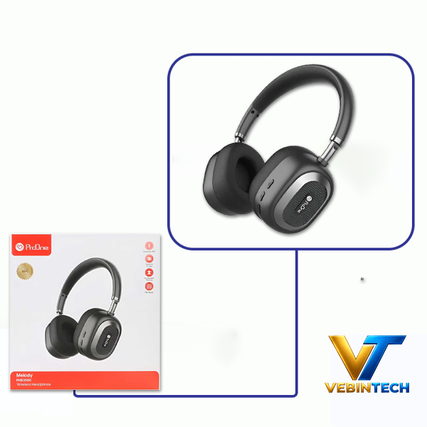 هدست بلوتوثی PROONE MELODY PHB3590 (رنگ مشکی)
