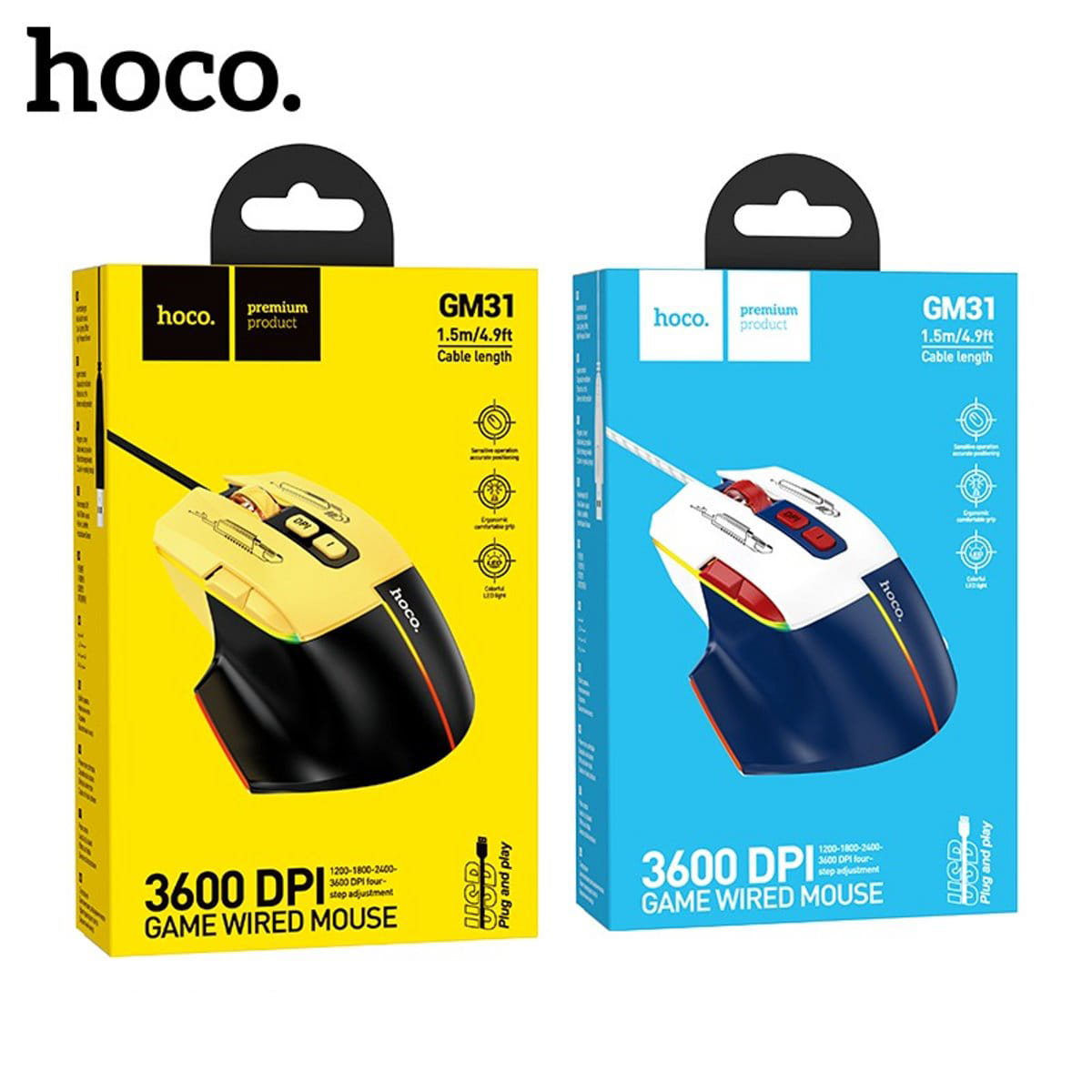 Mouse-HOCO-GM31-Overlord-Luminous-Gaming-Wired-Mouse-Black-1-1