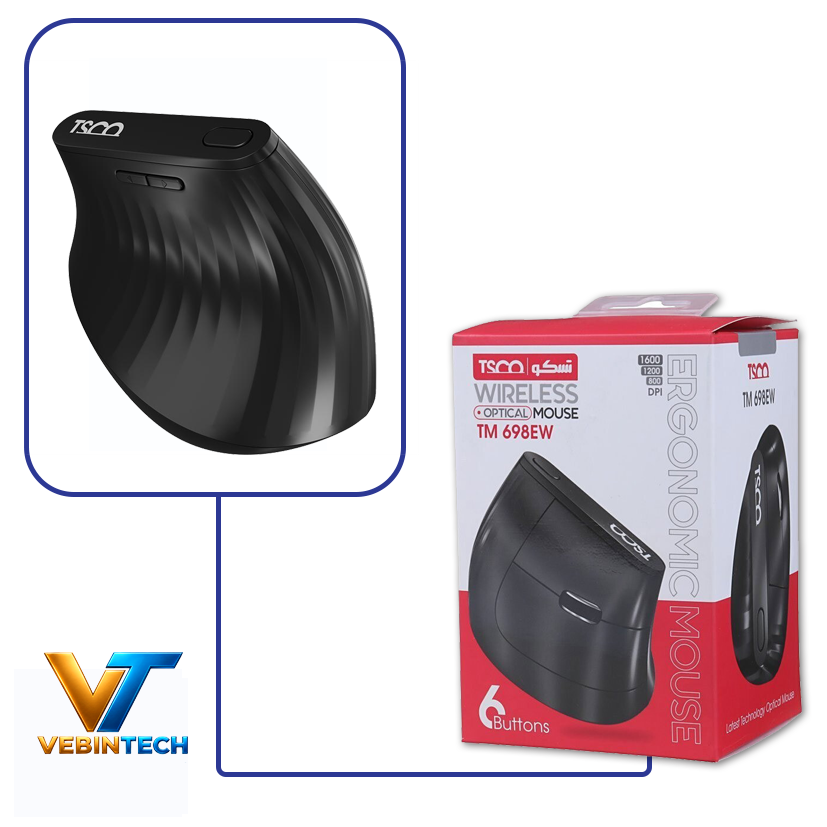موس بیسیم TSCO BLACK TM 698 EW