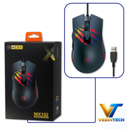 موس گیمینگ نکسا NEXA MX102 RGB