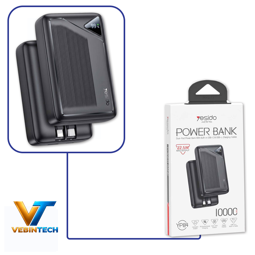 پاوربانک فست شارژ YESIDO YP84