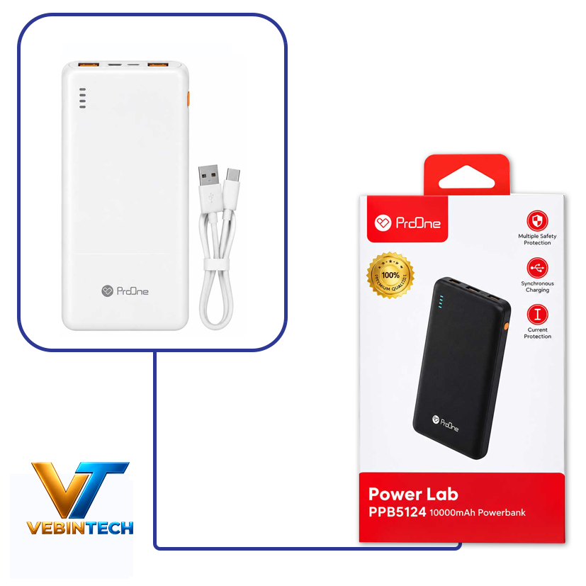 پاوربانک فست شارژ پرووان PROONE PPB5124 10000MAH