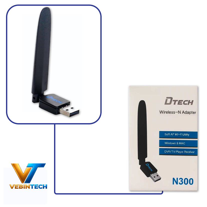 کارت شبکه وایرلس D-TECH UW300